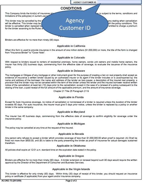 Insurance company acord grup sa. Simply-Easier-ACORD-Forms: ACORD 75 Insurance Binder Conditions