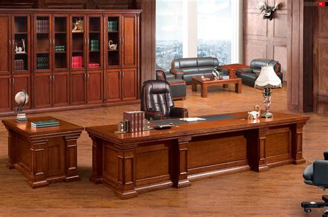 Executive Office Desk Wood Simple Work Table