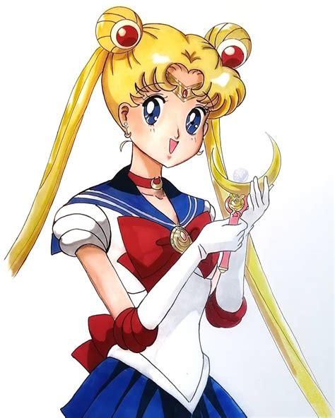 Artstation Serena Tsukino Sailor Moon