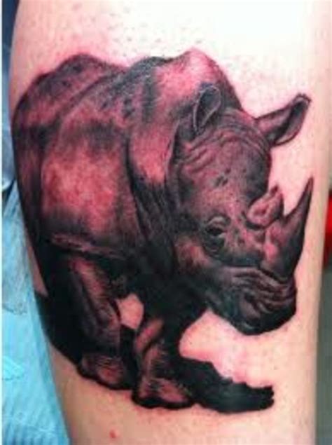Rhino Tattoos And Designs Rhino Tattoo Meanings And Ideas Rhino Tattoo