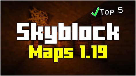 Top 5 Skyblock Maps For Minecraft 1 19 2 2023 YouTube