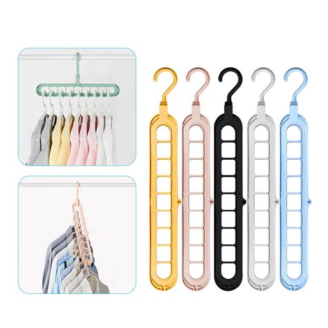 Clothes Hanger Racks Multi Port Support Circle Clothes Drying