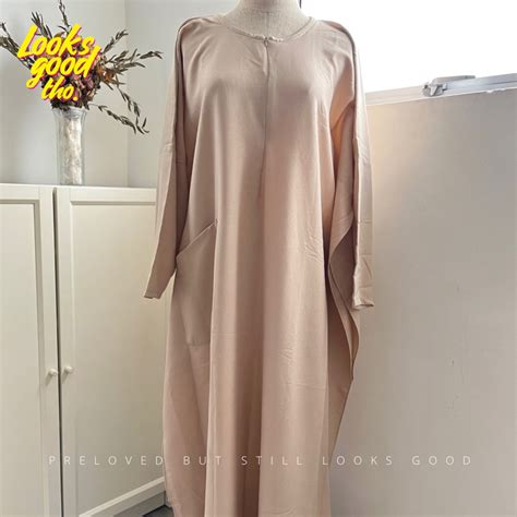 Nude Kaftan Tyra Women S Fashion Muslimah Fashion Kaftans Jubahs