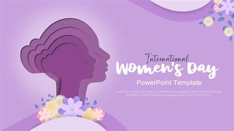 Free International Womens Day Powerpoint Template Slidebazaar