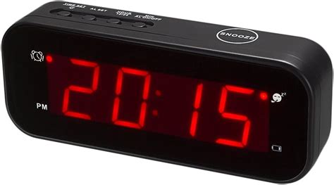 Kwanwa Digital Alarm Clock Battery Operated Powered Only With Constantly Big 12” Led Time