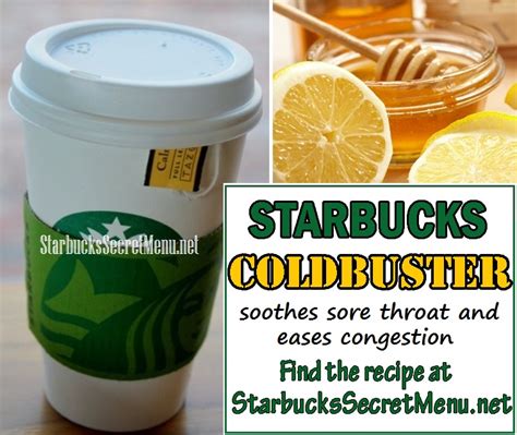 Starbucks The Coldbuster Starbucks Secret Menu