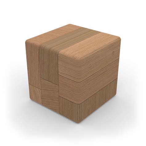 Mixed Cube Seat Woodscape