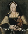 English School, 16th century. Portrait of Katherine of Aragon (1485 ...