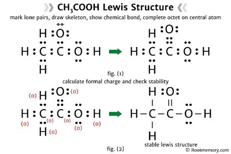 Lewis Structure Of Ch Cooh Root Memory