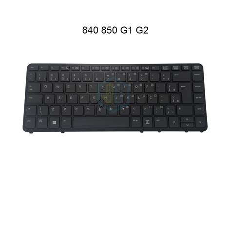 Laptop Backlit Brazilian Keyboard For Hp Elitebook 840 G1 G2 850 G1 G2