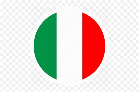 Italian Culture Icons Vector Italy Flag Round Icon Png Italian Flag