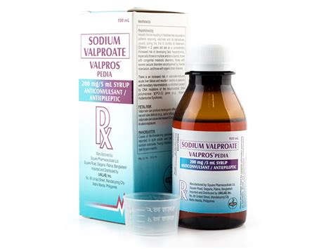 Valpros Pedia Anticonvulsant And Antiepileptic Medicine Unilab