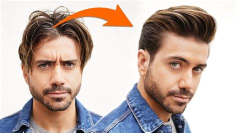 Medium to long classic men's combover haircut. Best Men's Hairstyle w/ Longer Sides 2020 | Classic Quiff ...