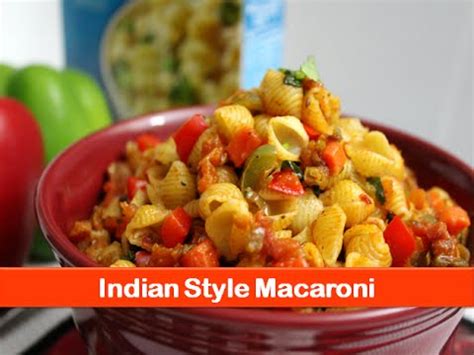 Ideas for dinner tonight slideshow 16. Macaroni pasta recipe|simple easy Indian style vegetarian ...