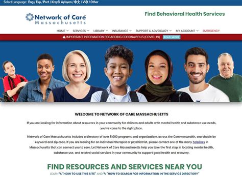 For individuals and families, there are 3 types of health insurance. Introducing Massachusetts Network of Care - A ...