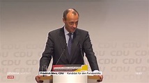 CDU-Regionalkonferenz in Halle: Rede Friedrich Merz - YouTube