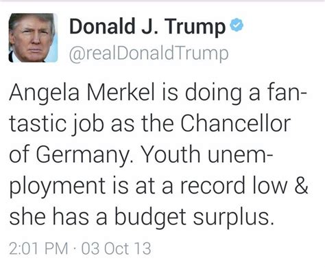 Trumps Angela Merkel Nickname For Hillary Clinton A Nod To