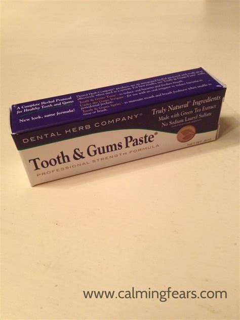Dental Herb Company Tooth And Gums Paste Gum Paste Herbalism Herbs