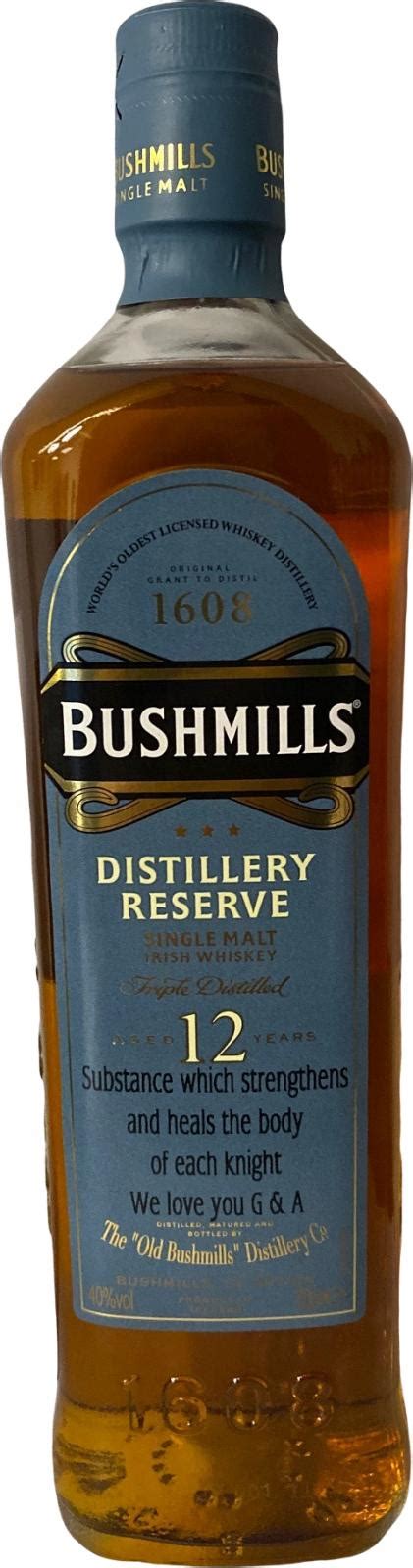 Bushmills 12 Year Old Ratings And Reviews Whiskybase