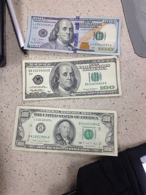 Do some spring cleaning in your closet. Got three different hundred dollar bills while cashing my ...