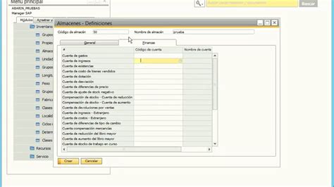 Cómo crear un almacen en SAP Businnes One YouTube