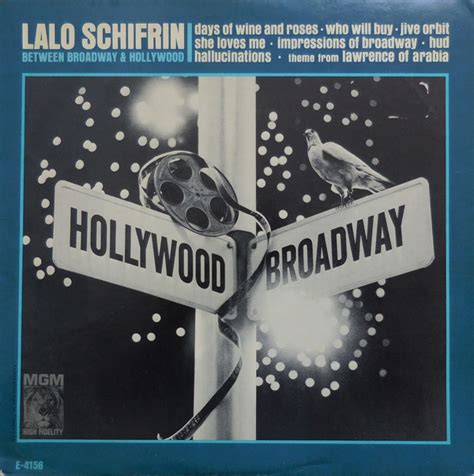 Lalo Schifrin Between Broadway And Hollywood Discogs