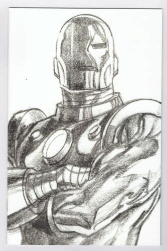 Iron Man 1 Alex Ross Timeless 1100 Sketch Variant