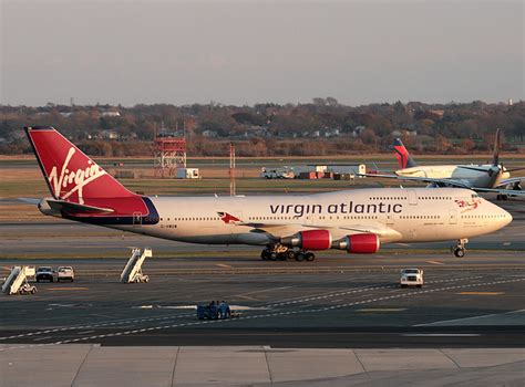Virgin Atlantic Boeing 747 G Vwow At Jfk New York Usa Flickr