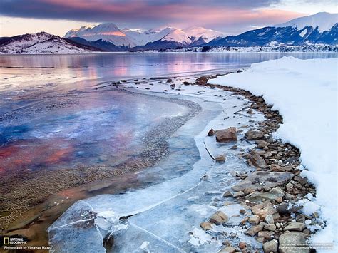 Hd Wallpaper Tundra Mountain Winter Nature Landscape Ice Snow