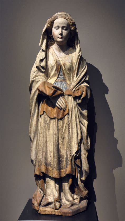 Hans Multscher Hl Maria Magdalena Ulm Um 1465 Weidenholz Reste