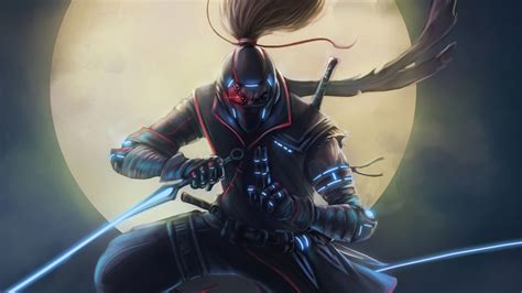 Cyberpunk Ninja Warrior K Hd Wallpapers Hd Wallpapers