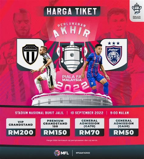 MFL Perkenal Kategori Baharu Untuk Tiket Final Piala FA Berharga RM200