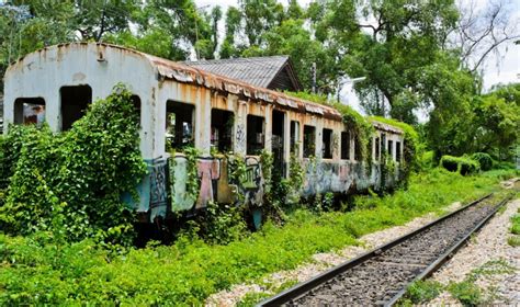 Old Abandoned Railroad Car Photo Background And Picture For Free