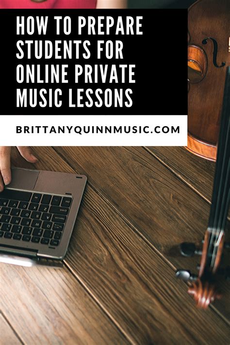 Online Private Music Lessons How To Prepare Students Brittany Quinn
