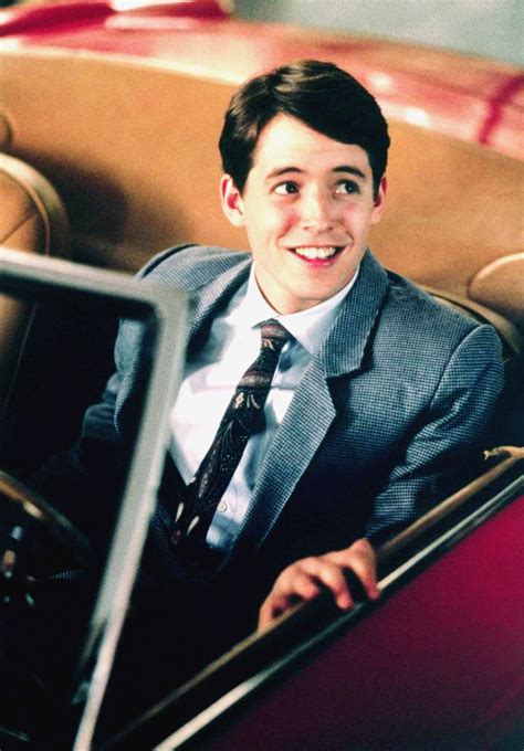 Matthew Broderick In Ferris Buellers Day Off 1986 Ferris Buellers