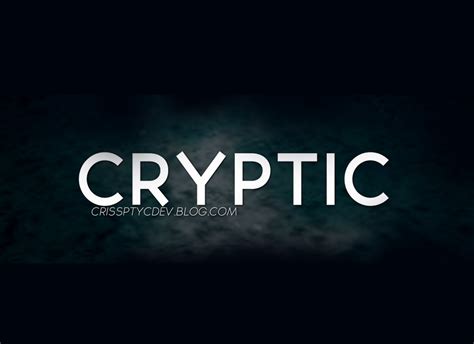 Cryptic Windows Mac Linux Ios Ipad Android Game Indiedb