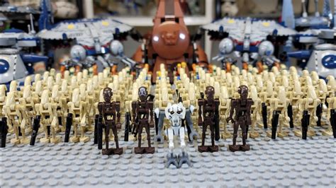 My Huge Lego Star Wars Separatist Battle Droid Army In 2021 Youtube