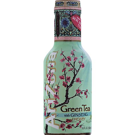 Arizona Green Tea Ginseng Honey Soft Drinks Foodtown