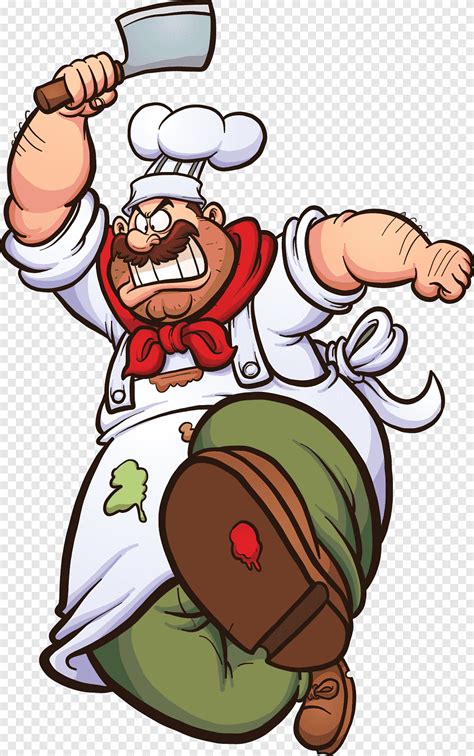 Chef Cartoon Cooking Png Pngegg