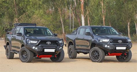 This Modified Toyota Hilux Pair From Bimbra 4x4 Gets Heavy Duty Mods