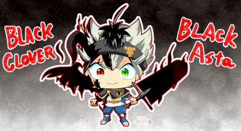 Black Clover Chibi Asta Susanoku