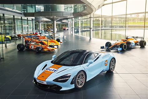 Mclaren Et Gulf Oil Dévoilent Une Livrée Pour Le Gp De Monaco Et La 720