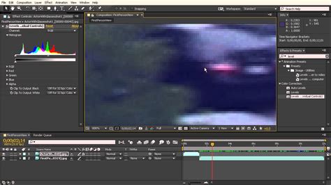 After Effects Top Tip Color Correction To Match Footage Clips Youtube