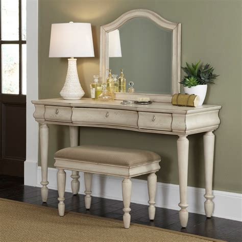 Get the best deals and free shipping today! Rustic Traditions Bedroom Vanity Set - Rustic White ...