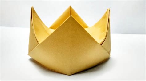 Paper Crown Tutorial How To Make Easy Paper Crown Easy Paper