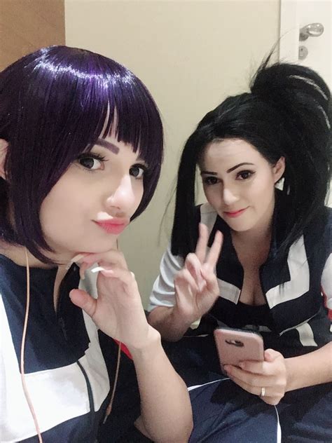 Boku No Hero Jirou Pinksuicide Momo Jooynii Hero Academia