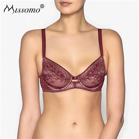 Missomo Lace Bras For Women Sexy Sheer Vs Silk Bh Underwear Bralet