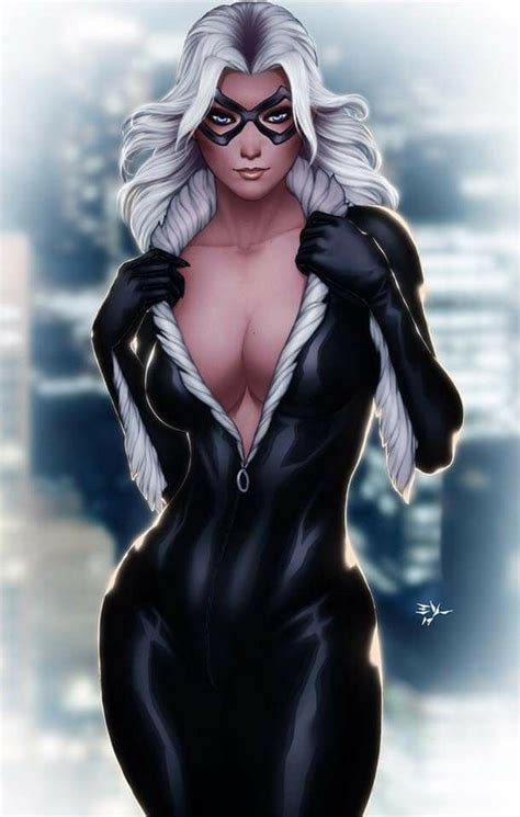 Black Cat Hq Marvel Marvel Girls Marvel Women Comics Girls Marvel