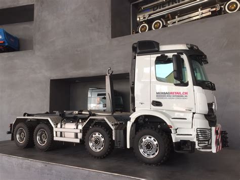 Man 6x4 Friderici Avec Müller Mitteltal 4 Essieux Camions Rcfr