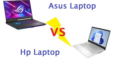 Comparison Between Asus Laptop Vs Hp Laptop Lab One
